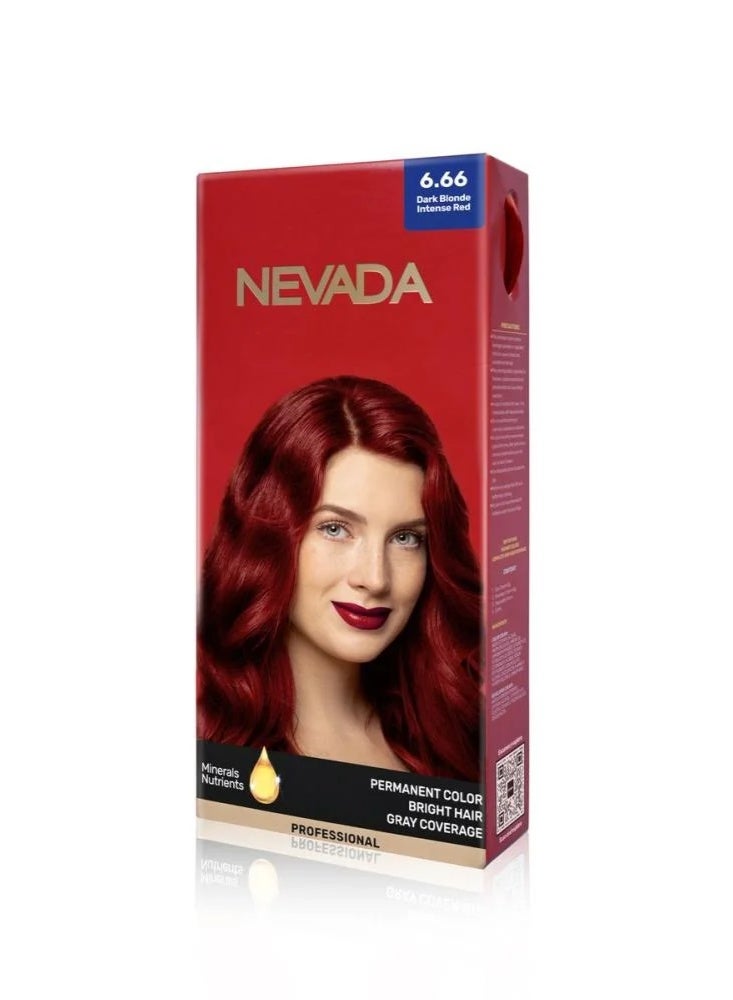 Nevada Women's Hair Dye Shade 6.66 (Dark Reddish Blonde)